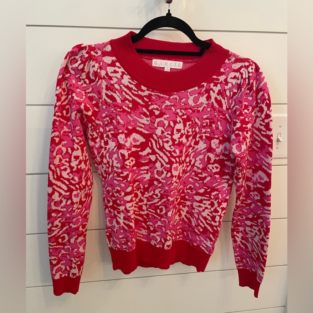 Karlie sweater size small, worn once.